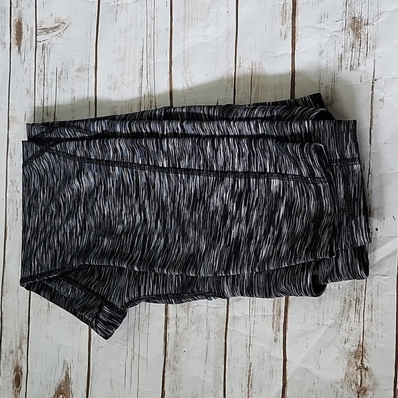 Phisockat Space Dye Black High Waist Yoga Pants with Pockets and Tummy Control - Picture 8 of 12